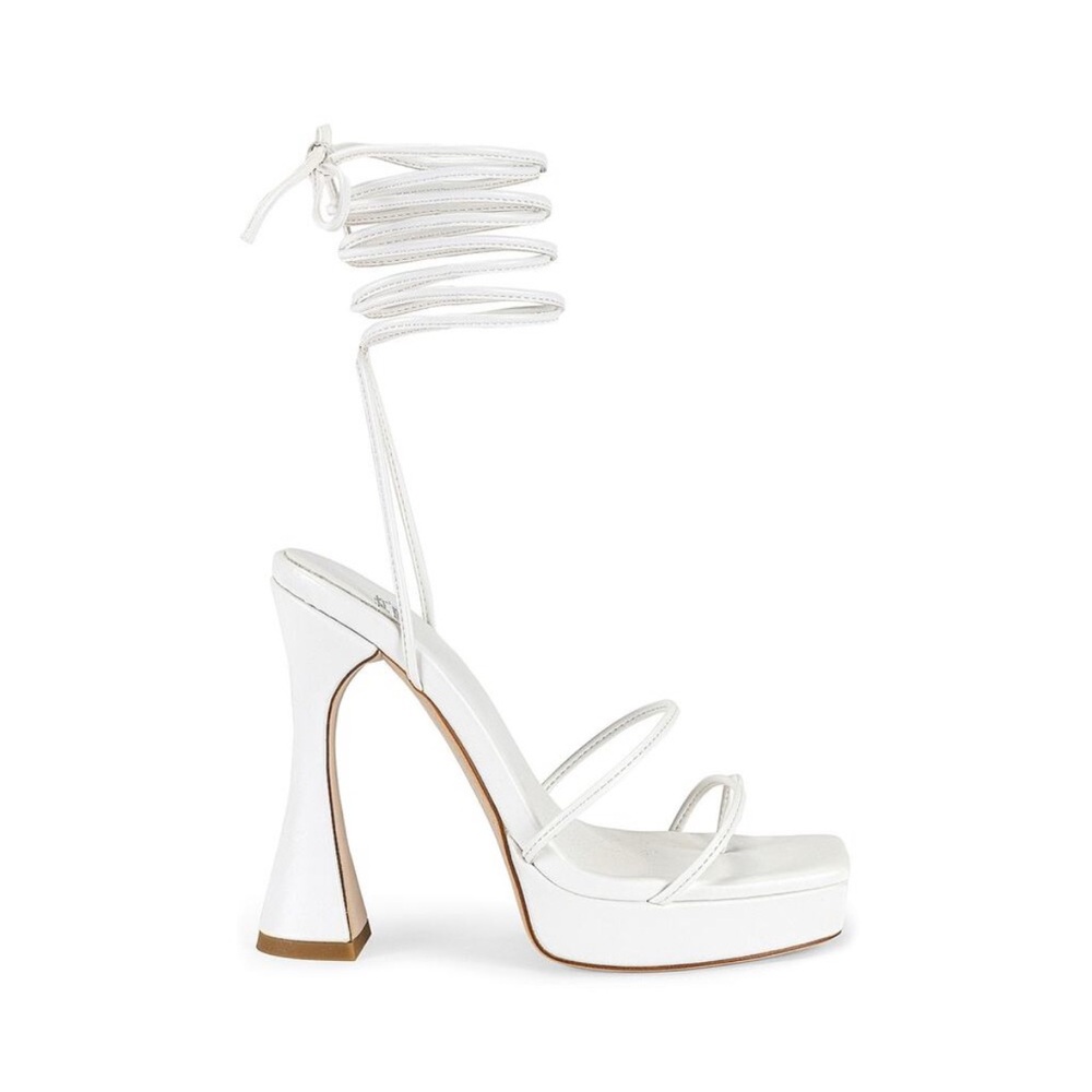 Primadonna Heel in White JEFFREY CAMPBELL